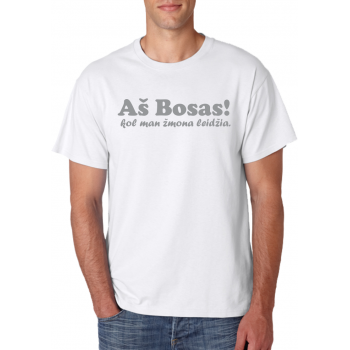 Marškinėliai Aš bosas Marškinėliai Aš bosas